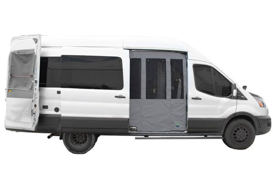 TRANSIT 2020-2027 DOOR SCREEN KIT FOR HIGH ROOF MODELS