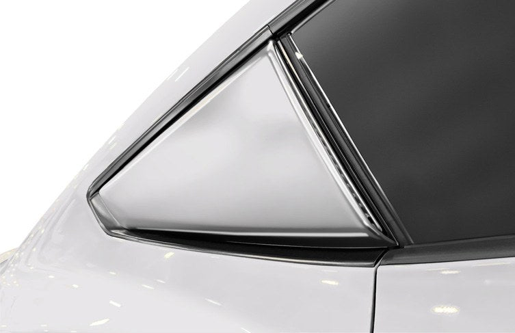 MUSTANG 2024-2027 SCOOPS, QUARTER WINDOW, OXFORD WHITE