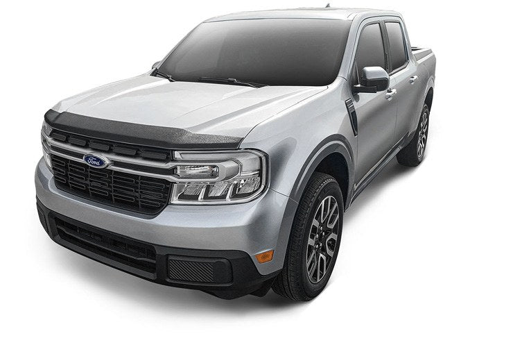 MAVERICK 2022-2027 HOOD PROTECTOR - AEROSKIN II, BLACK TEXTURED BY HUSKY LINERS