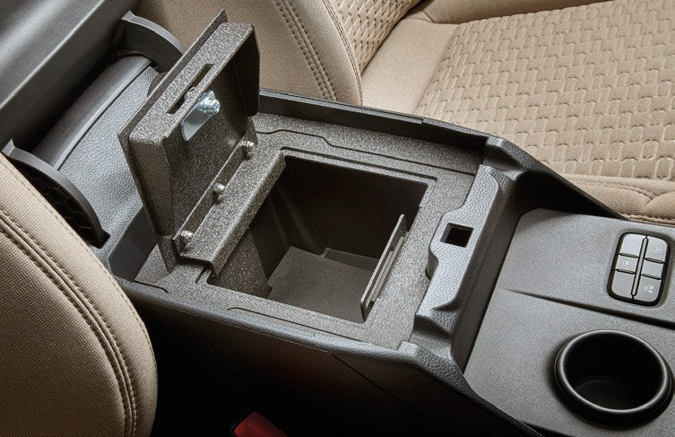 RANGER 2024-2027 IN-VEHICLE SAFE BY CONSOLE VAULT, FOR USE WITH CAPTAIN'S CHAIRS
