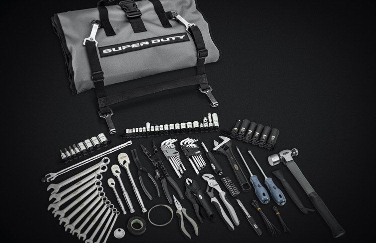 SUPER DUTY 2023-2027 FORD TRUCKS ROLL-UP TOOL KIT