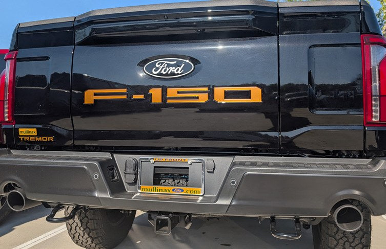 F-150 2021-2027 TAILGATE LETTERING - ELECTRIC SPICE FOR PRO-ACCESS TAILGATE