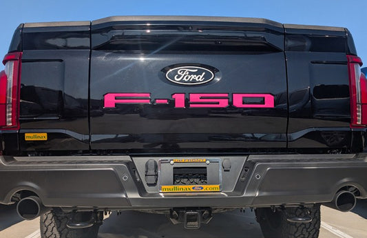 F-150 2021-2027 TAILGATE LETTERING - PINK FOR PRO-ACCESS TAILGATE