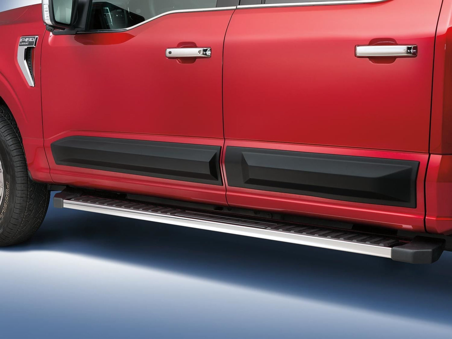 F-150 2021-2022 MATTE BLACK DOOR MOLDING TRIM KIT