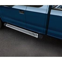 Open image in slideshow, F-150 2015-2020 CHROME 6&quot; ANGULAR STEP BARS
