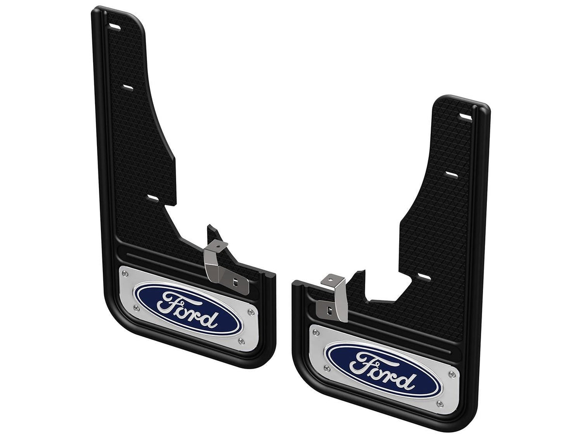 EXPLORER 2020-2026 GATORBACK SPLASH GUARDS — BLUE FORD LOGO