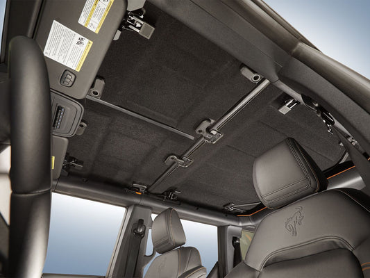 BRONCO 2021-2026 NVH HEADLINER KIT — HARDTOP WITH PORTHOLE, 2-DOOR