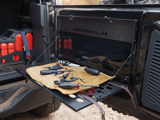 BRONCO 2021-2026 TAILGATE FOLDING TABLE FOR REAR SWING GATE