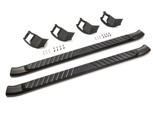 Open image in slideshow, F-150 2015-2022 BLACK ALUMINUM 5&quot; STEP BARS
