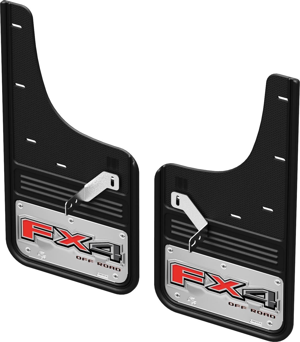 F-150 2021-2022 GATORBACK FX4 CHROME SPLASH GUARDS