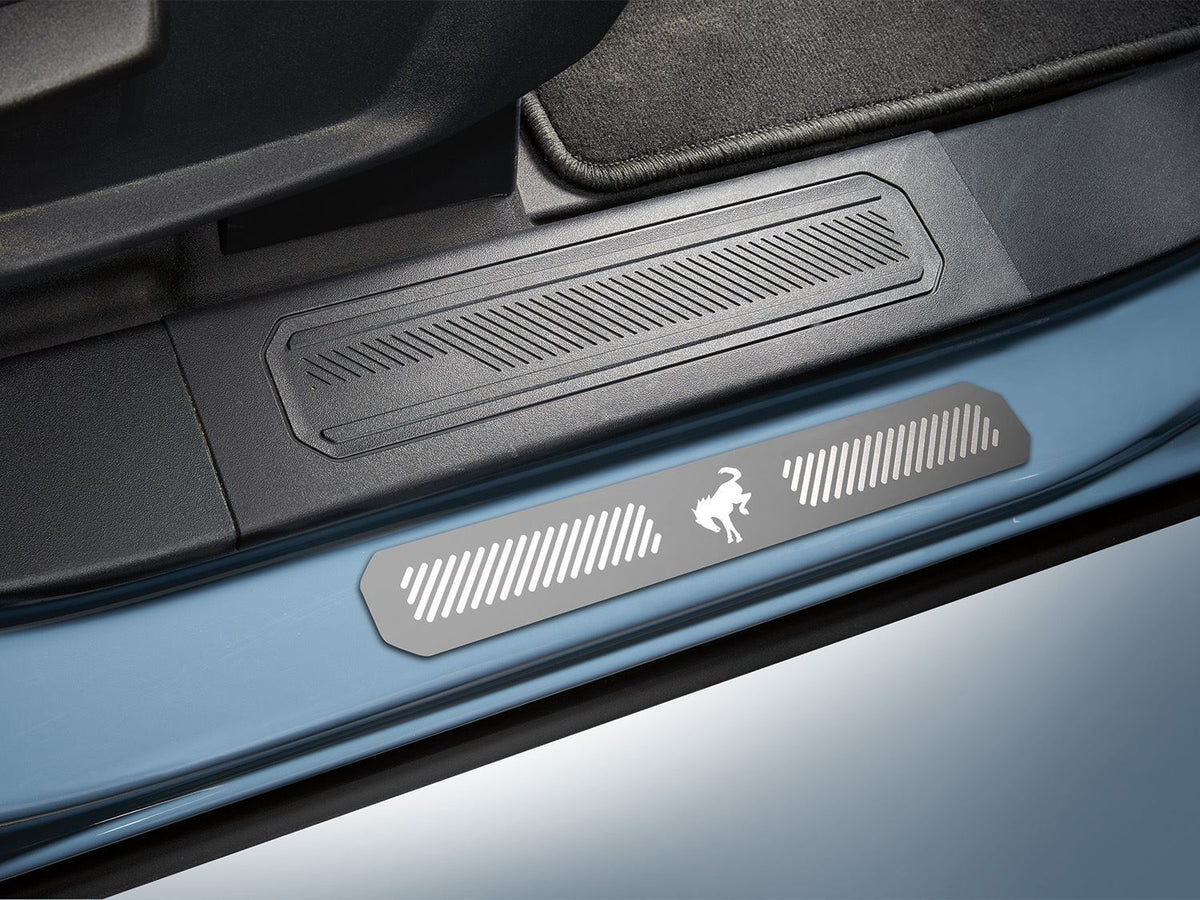 BRONCO 2021-2026 STAINLESS STEEL DOOR SILL PLATES — 4-DOOR