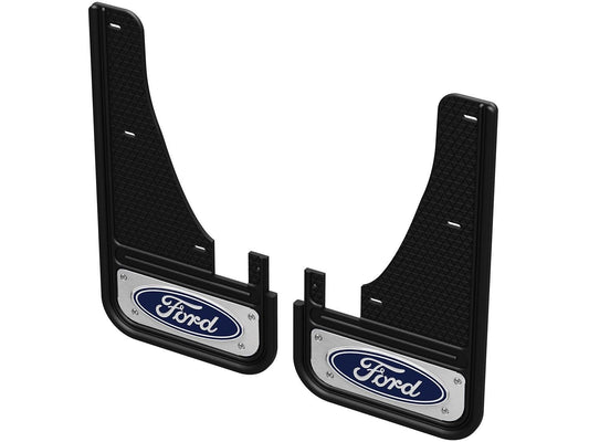 ESCAPE 2020-2026 GATORBACK SPLASH GUARDS — BLUE & SILVER FORD LOGO