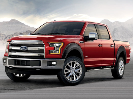 F-150 2018-2020 BUSHWACKER MATTE BLACK FENDER FLARES
