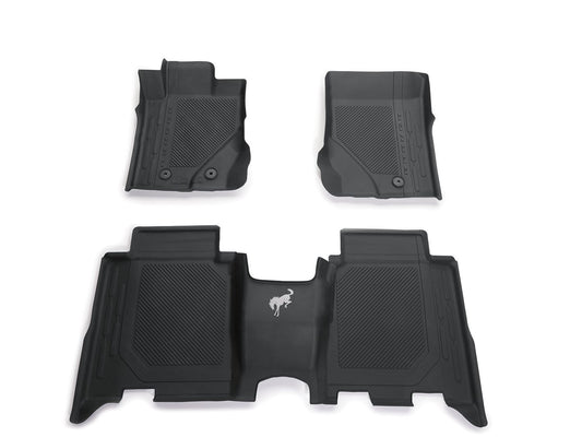 BRONCO 2021-2026 FLOOR LINERS — FOR VINYL FLOORING, 4-DOOR