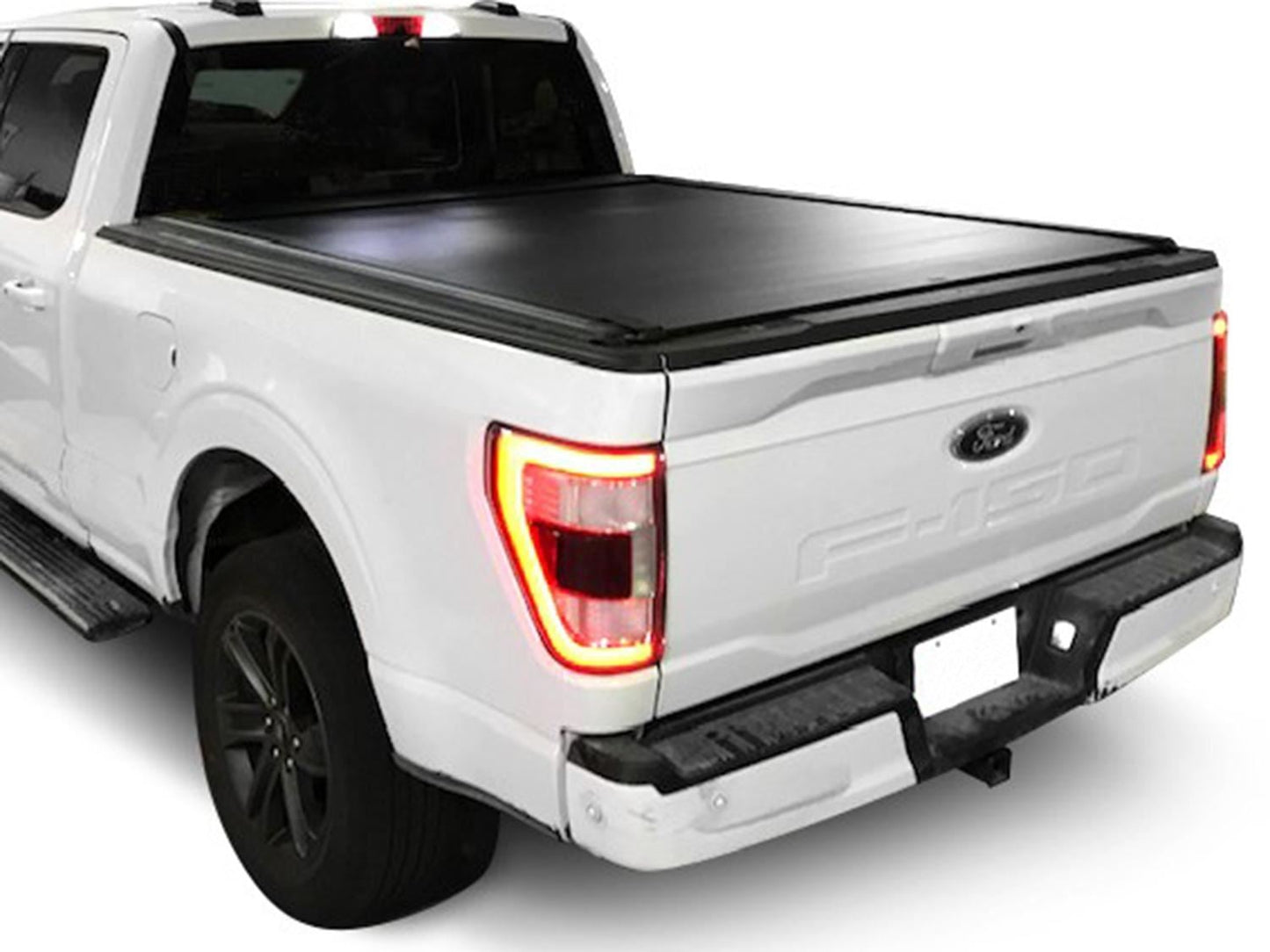 F-150 2021-2022 LEER POWER RETRACTABLE TONNEAU COVER WITH T-SLOTS