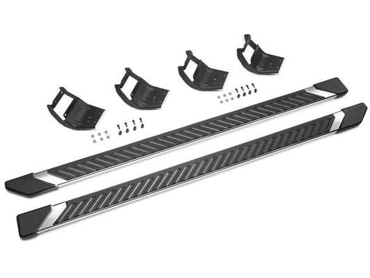 F-150 2015-2021 CHROMED ALUMINUM 5" STEP BARS