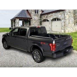 F-150 2015-2022 CHROME BED RAILS WITH CHROME END CAPS
