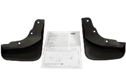 ESCAPE 2013-2019 MOLDED SPLASH GUARDS — FRONT & REAR SET