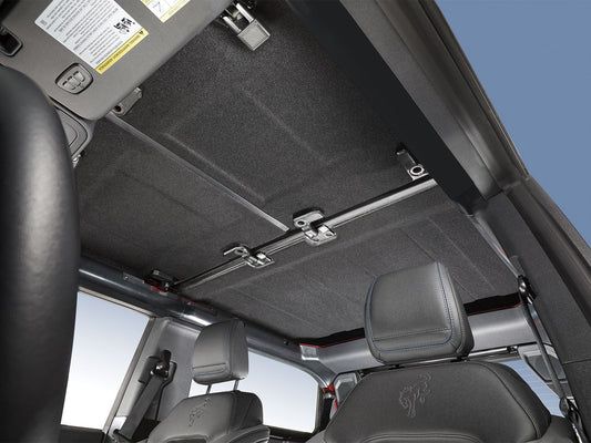 BRONCO 2021-2026 NVH HEADLINER KIT — HARDTOP WITHOUT PORTHOLE, 2-DOOR