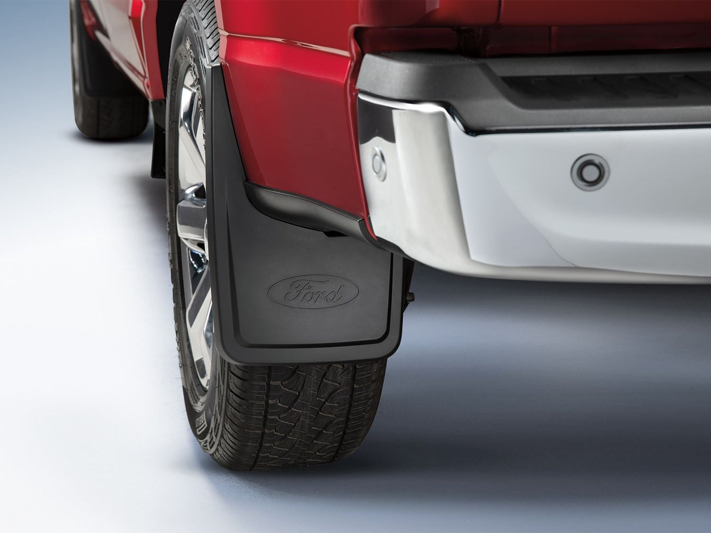 F-150 2021-2022 CARBON BLACK MOLDED SPLASH GUARDS
