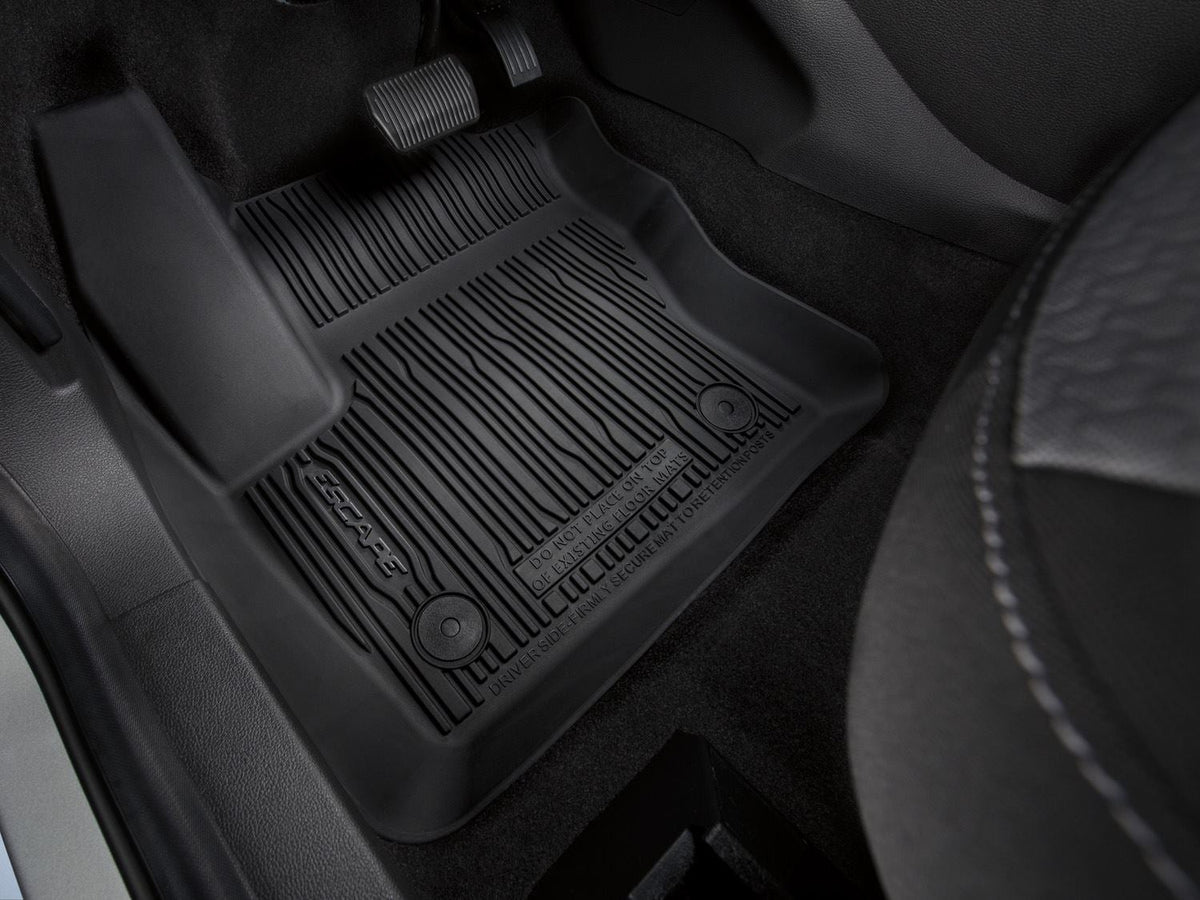 ESCAPE 2020-2026 FLOOR LINERS — 4-PIECE SET, FOR GAS ENGINES