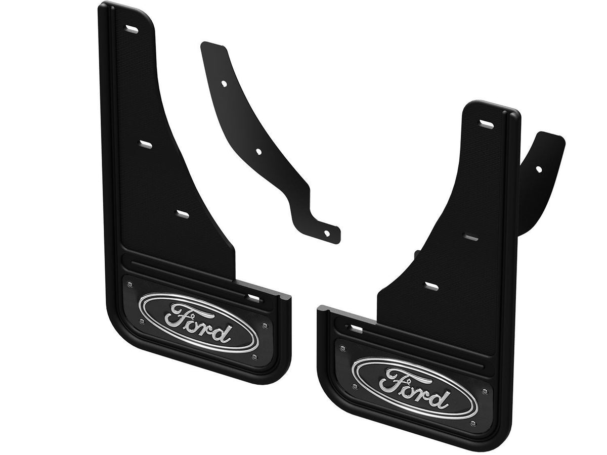 MAVERICK 2022-2026 GATORBACK SPLASH GUARDS — BLACK OVAL LOGO