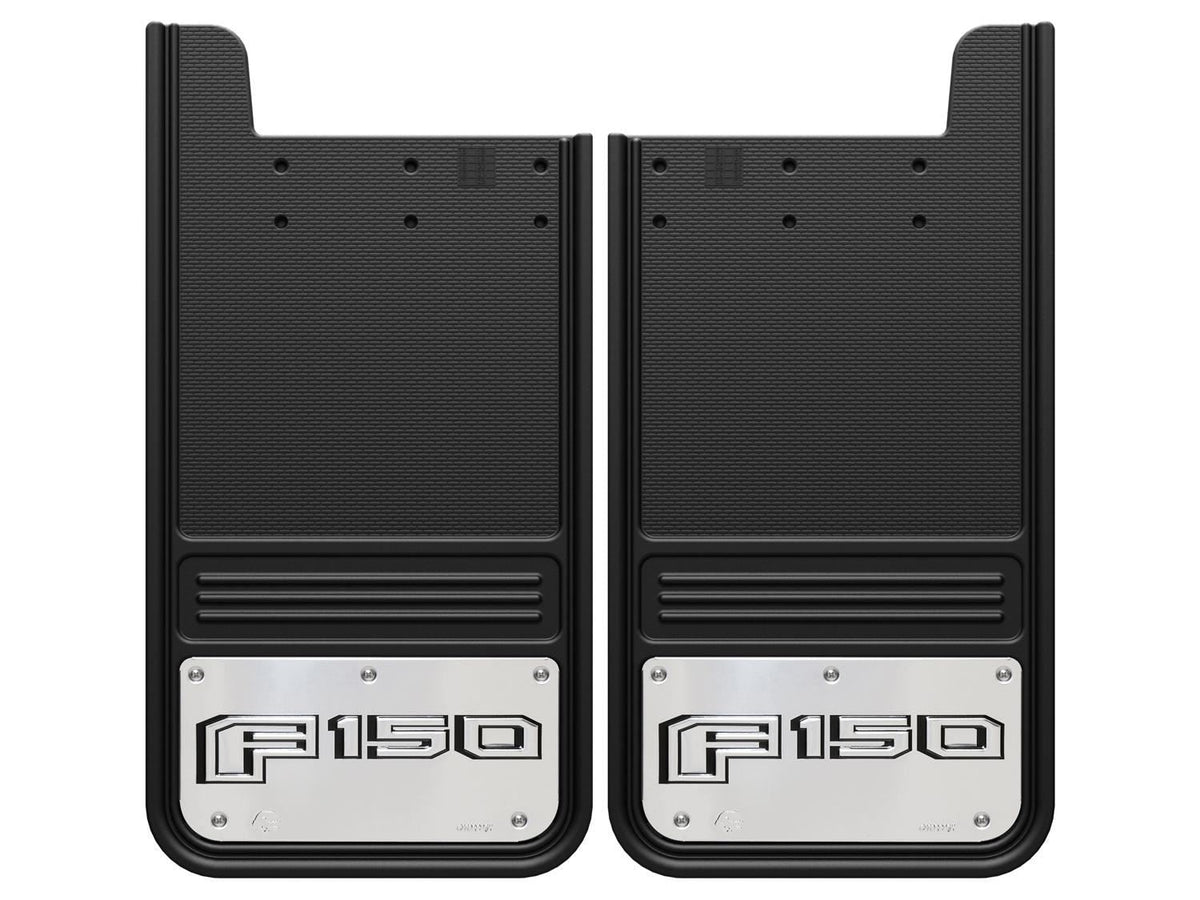 F-150 2015-2020 GATORBACK BLACK DECAL SPLASH GUARDS