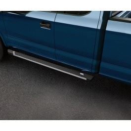 Open image in slideshow, F-150 2015-2021 CHROMED ALUMINUM 5&quot; STEP BARS
