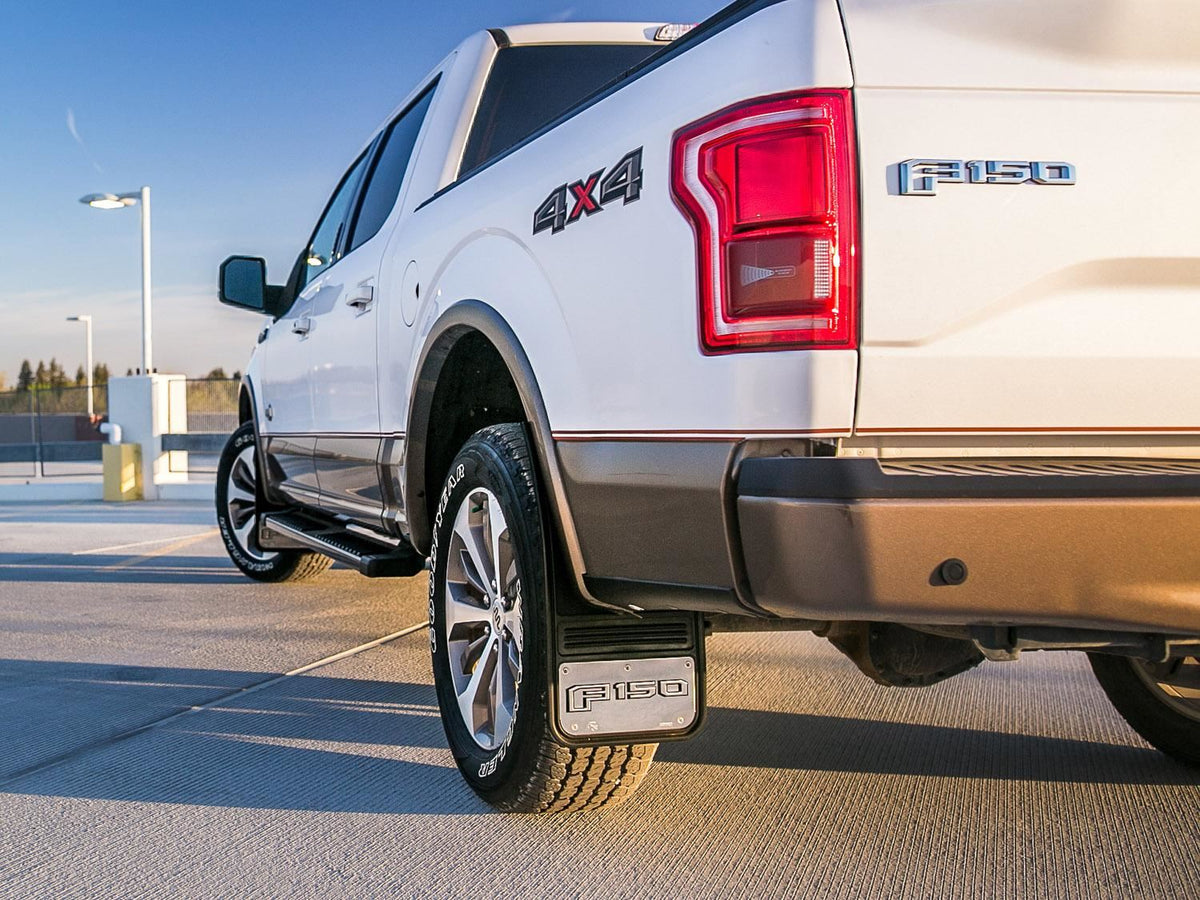 F-150 2015-2020 GATORBACK BLACK DECAL SPLASH GUARDS