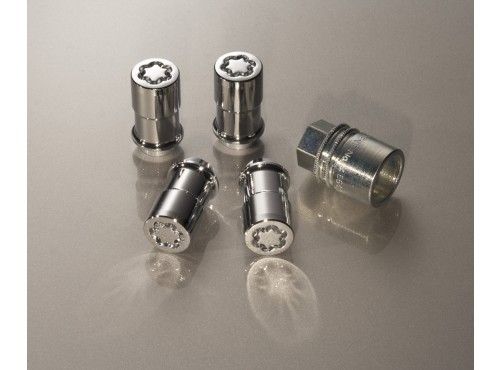 DM5Z-1A043-A WHEEL LOCKS - CHROME PLATED FOR EXPOSED LUGS