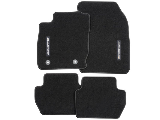 ECOSPORT 2018-2021 4PC BLACK CARPET FLOOR MAT SET