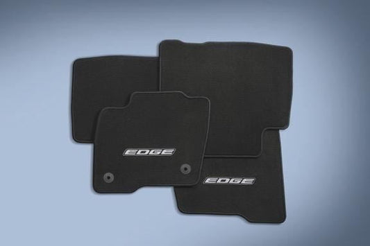 EDGE 2015-2024 CARPET FLOOR MAT SET — 4-PIECE, BLACK