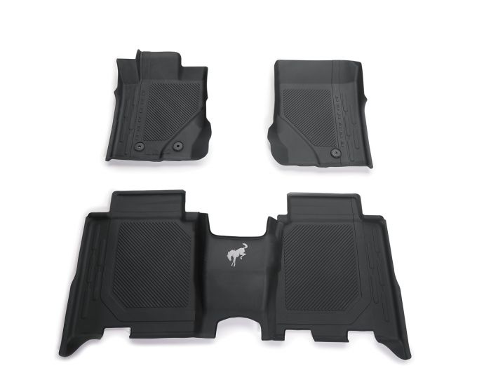 F-150 2021-2026 FLOOR LINER — TRAY STYLE, 3-PIECE, SUPER CAB