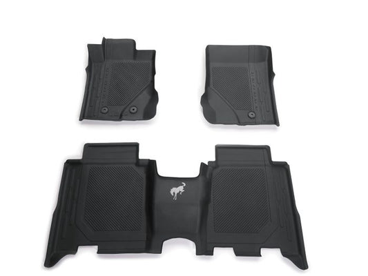 F-150 2021-2026 FLOOR LINER — TRAY STYLE, 3-PIECE, SUPER CAB