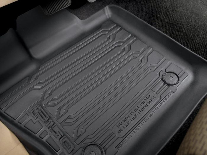F-150 2021-2026 FLOOR LINER — TRAY STYLE, 2-PIECE, REGULAR CAB