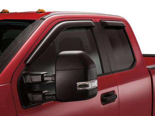 VFL3Z-18246-H SIDE WINDOW DEFLECTORS - SMOKE, SUPER CAB 2016-2020 F150