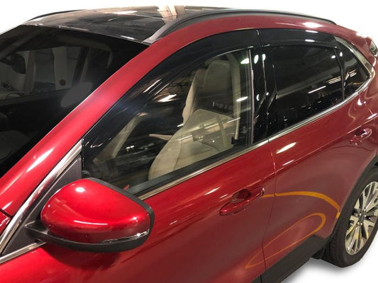 VLJ6Z-18246-A SIDE WINDOW DEFLECTORS - LOW PROFILE 2021 FORD ESCAPE
