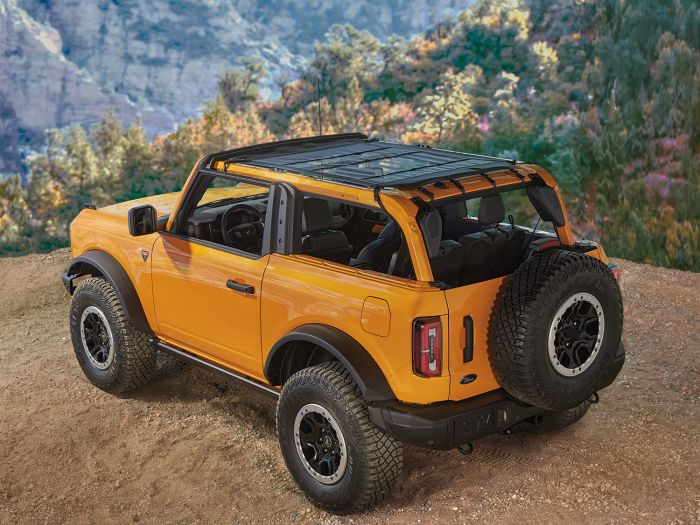 BRONCO 2021-2026 BIMINI TOP — SOFT MESH, 2-DOOR