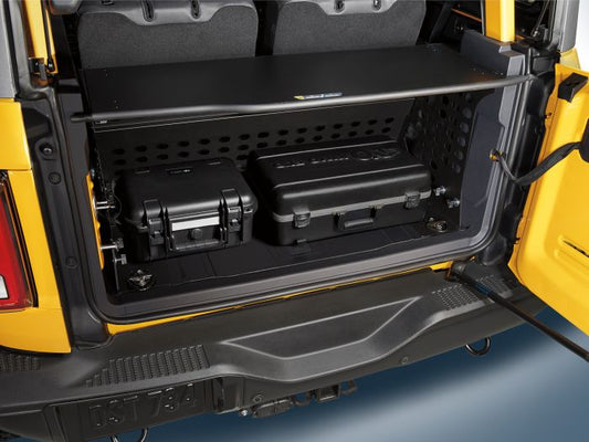 BRONCO 2021-2026 CARGO AREA ENCLOSURE — FIXED LID, 2-DOOR