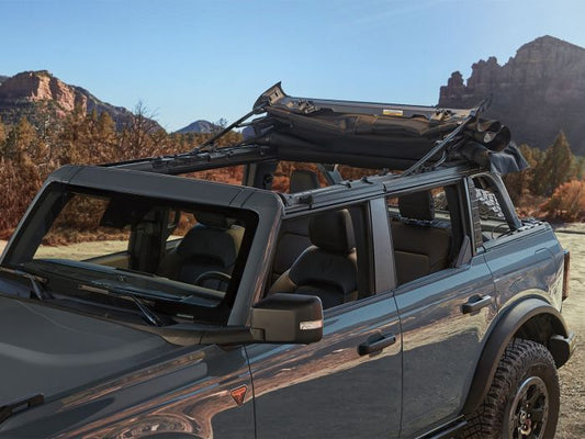 BRONCO 2021-2026 TREKTOP RETRACTABLE TOP — SOFT TWILL, 4-DOOR