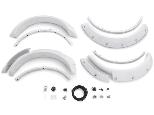 BRONCO 2021-2026 BUSHWACKER FENDER FLARES — PAINTABLE, UNASSEMBLED, 2-DOOR