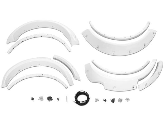 BRONCO 2021-2026 BUSHWACKER FENDER FLARES — PAINTABLE, UNASSEMBLED, 4-DOOR